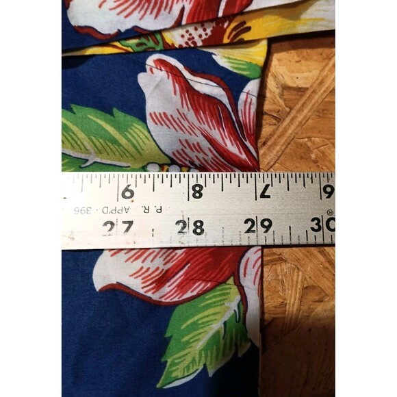 Polo Ralph Lauren Polo Shirt Mens Size XLT Custom Slim Fit Tropical Print - Picture 3 of 4